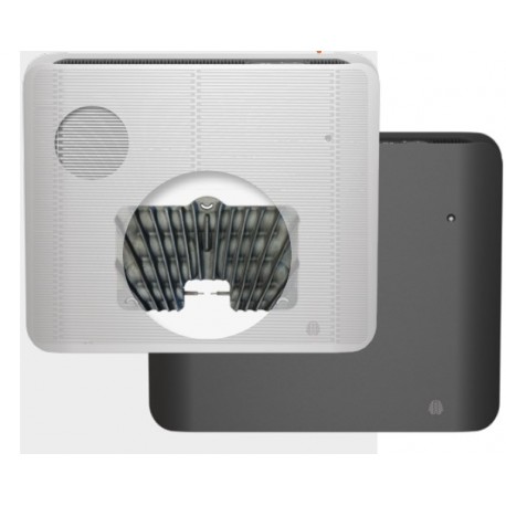 Radiateur Fonte INTUIS DOOK 1000W Vertical gris anthracite connecté NEN3373TCHS