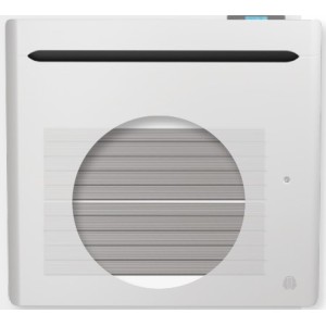 Radiateur Aluminium NOIROT SENSUAL 1000W vertical blanc connecté NEM2493SEEC