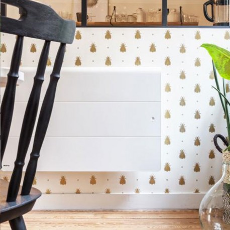 Radiateur Fonte INTUIS AXOO 1250W horizontal blanc connecté NEN3074SEEC