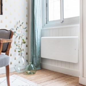 Radiateur Fonte INTUIS AXOO 1000W Bas blanc connecté NEN3093SEEC