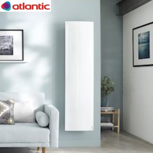 Radiateur chaleur douce  Sokio Digital vertical Blanc - Atlantic 