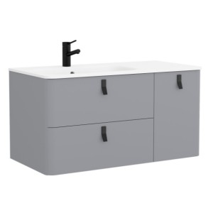 Meuble de salle de bain UNIIQ 900 droite HUMO  - SALGAR 24610 