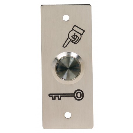 Bouton poussoir de sortie à double sécurités no/nf - AIPHONE BPS 