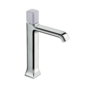 MITIGEUR LAVABO ITALY MEDIUM  POIGNEE CALACATTA AVEC VIDAGE UP&DOWN - CRISTINA ONDYNA IT22751CC 