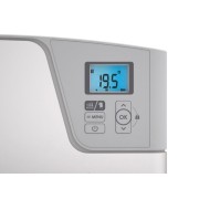 Sèche-serviettes électrique MAJORQUE soufflant compact blanc 1400W - 493151