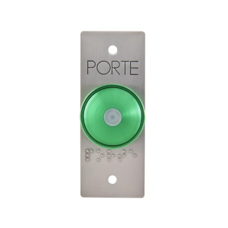 Bouton poussoir de sortie à double sécurités no/nf accessibilité - AIPHONE BPLA