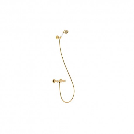 Mélangeur douche
Douchette à main anticalcaire avec support orientable. Flexible  - TRES 24216301OR 