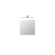 Douche acier inoxydable de tête anticalcaire à rotule 200x20 Chromé - TRES 134315002 