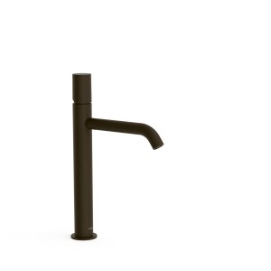 Mitigeur lavabo  Noir métallisé brossé - TRES 26130701KMB 