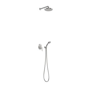 Kit de douche encastré Chromé - TRES 21599002 
