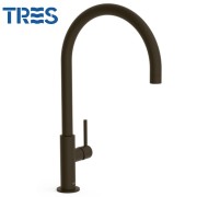 Mitigeur lavabo  Noir Bronze - TRES 26290401KMB