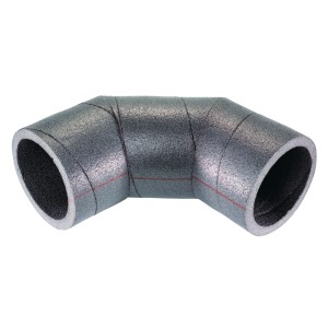 Coude Pehd diam 125mm 90 degres - Atlantic 464060 