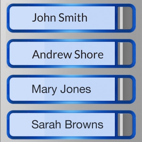 MTMF4P - Façade pour module appels avec 4 boutons CAME 60020130 