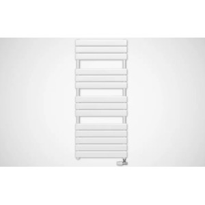 Sèche-serviettes eau chaude ADELIS 684W Blanc Brillant - Atlantic 