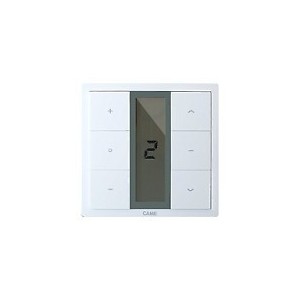 Emetteur mural HENDRIX 15 en 433,92MHz 15 canaux blanc CAME YE0147 