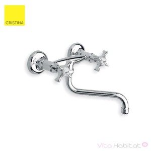 Mélangeur mural pour évier de cuisine rétro CHAMBORD - CRISTINA ONDYNA CH12451
