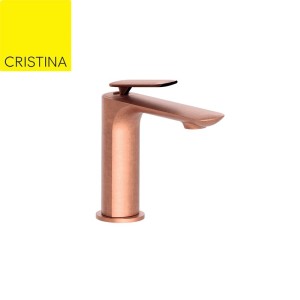 Mitigeur pour Lavabo Haut  FOIL Or Rose Brossé PVD - Cristina Ondyna FL22034P