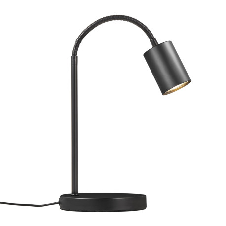 EXPLORE Lampe à poser Noir + laiton GU10 - NORDLUX  2213505003 