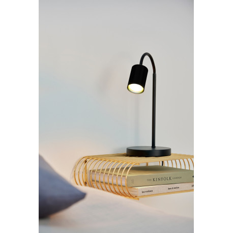 EXPLORE Lampe à poser Noir + laiton GU10 - NORDLUX  2213505003 