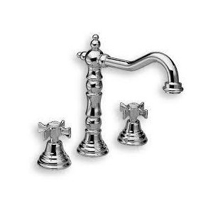 Mélangeur 3 trous avec bec potence pour lavabo RETRO CHAMBORD - CRISTINA ONDYNA CH11251