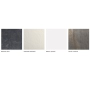 Radiateur à inertie Touch Silicium Blanc Cachemire Mimetic 2000W horizontal - Valderoma BC2000T