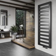 Sèche serviettes eau chaude RASP 773W Noir Mat - FINIMETAL RA06159016S0029