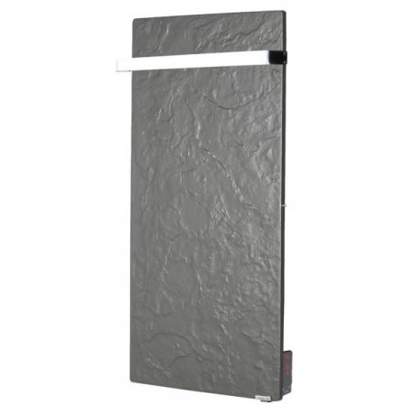 Sèche-serviette H2O DK11 Vertical Natura Noir 850W - VALDEROMA 18085011B