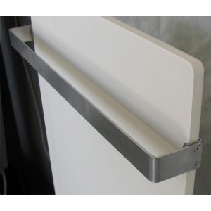 Sèche-serviette à inertie Wifi Natura Noir 1300W Vertical - Valderoma NN13BLW