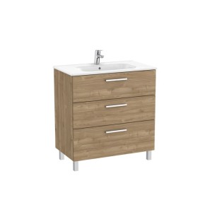 Victoria Unik 3 Tiroirs 800Mm Noyer-Roca A851597517 