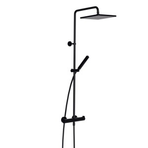 Colonne De Douche Omega Thermostatique Complete Blackmat  - CRISTINA ONDYNA OG48613