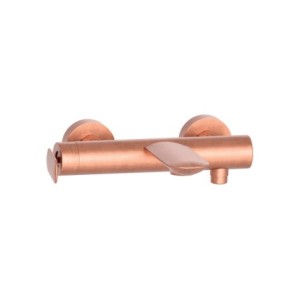 Mitigeur bain douche mural Or Rose Brossé - CRISTINA ONDYNA FL10734P