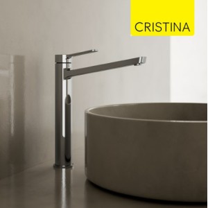 Mitigeur lavabo haut avec vidage Up & Down Chromé ELEVATION - CRISTINA ONDYNA EL22251