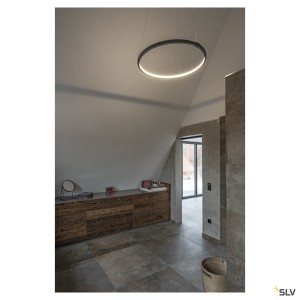 Plafonnier encastré HORN-O rond blanc - SLV 113161