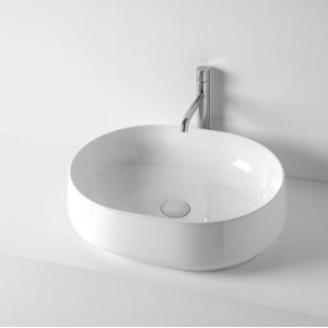 Vasque à poser céramique Blanc NOLITA - CRISTINA ONDYNA NOLI4601