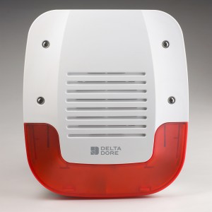 SEF2 Tyxal+ | Sirène extérieure radio avec flash-Delta Dore 6415224 