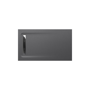 Receveur de douche 1200X700 Gris Ardoise Aquos - ROCA AP6014B02BC01200