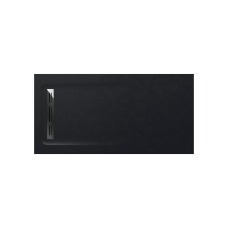 Receveur de douche 1400X700 Noir Aquos - ROCA AP6015782BC01400