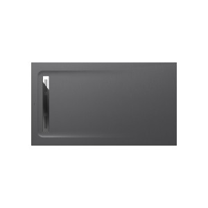 Receveur de douche 1400X800 Gris Ardoise Aquos - ROCA AP60157832001200