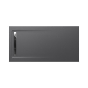 Receveur de douche 1600X800 Gris Ardoise Aquos - ROCA AP60164032001200