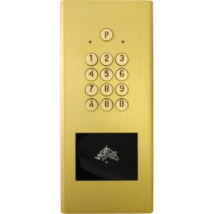 Clavier codé avec gestion des codes en temps réel - noir 150050 - AIPHONE HEACTRBK 