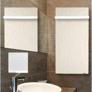 Sèche-serviette à inertie Wifi Natura Blanc 800W Vertical - Valderoma NB08BLW