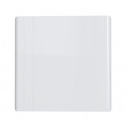 Radiateur électrique horizontal blanc CHAMANE - INTUIS