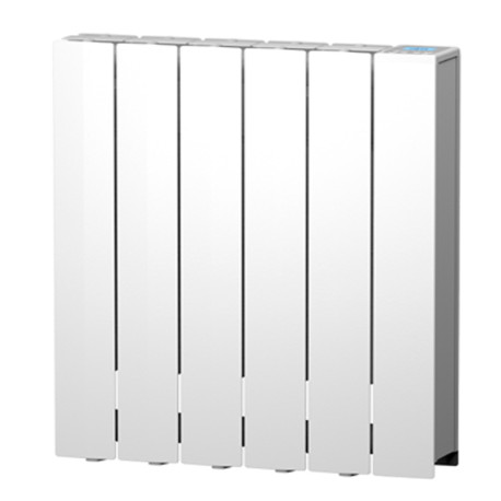 Radiateur électrique horizontal Blanc satiné AXINO 500W - INTUIS M142111