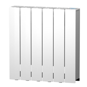 Radiateur électrique horizontal Blanc satiné AXINO 500W - INTUIS M142111