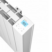 Radiateur électrique horizontal Blanc satiné AXINO 500W - INTUIS M142111