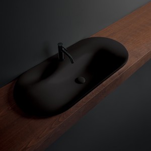 Vasque design céramique BlackMat DELANO  - CRISTINA ONDYNA DEL10013AP