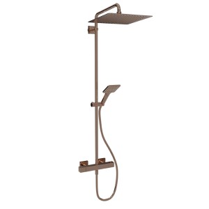 Colonne de douche thermostatique Or Rose Tabula - CRISTINA ONDYNA QD44846P