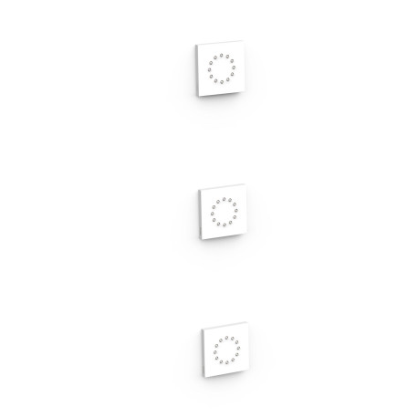 3 jets d’hydromassage encastrés Blanc mat - TRES 13451501BM 