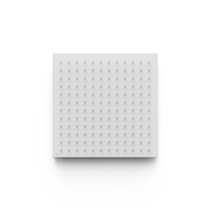 Pommeau de douche encastré au plafond Blanc mat - TRES 13495101BM 