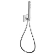 Ensemble douchette hydrothérapie avec flexible chrome KING - CRISTINA ONDYNA PD44151